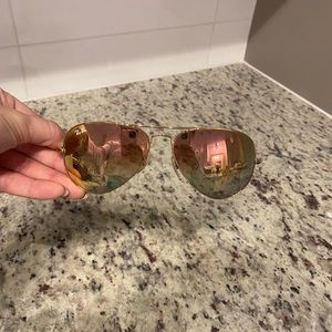 RAYBANS - Pink lenses